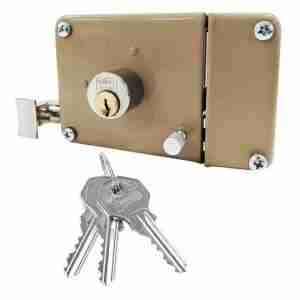 Cerradura Instala Facil Phillips Lado Izquierdo Color Beige