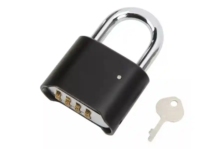 Candado de combinación con portección anticorte