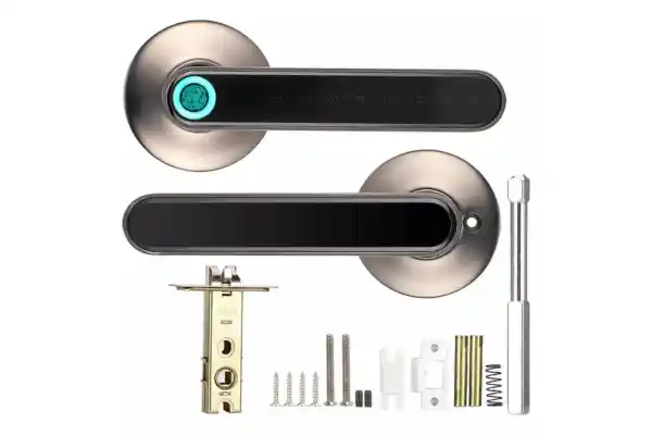 Cerradura de puerta con huella dactilar, cerradura de manija
