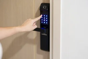 Imagen cerradura de puerta inteligente