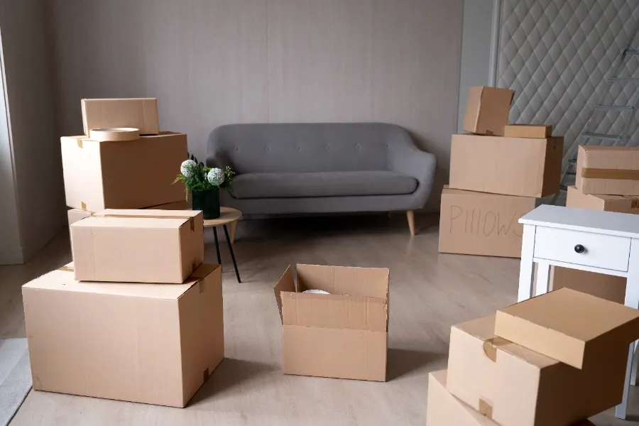 Cajas de carton mudanza